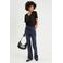 Cache Cache bootcut regular waist casual broek marineblauw