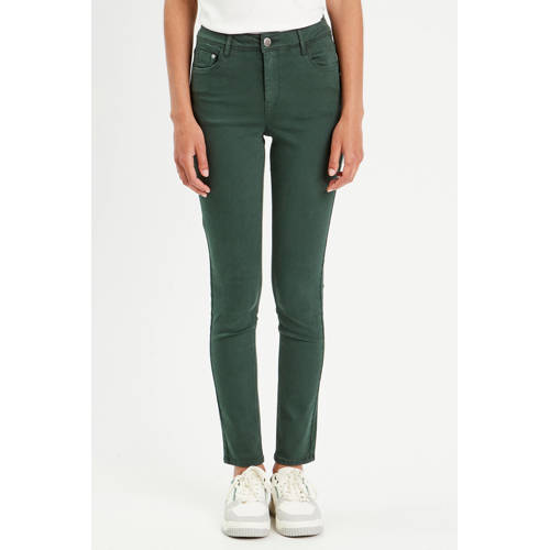 Cache Cache slim fit jeans donkergroen afbeelding