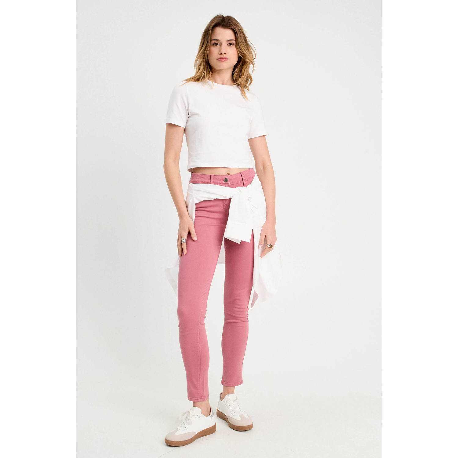 Cache slim fit jeans oudroze