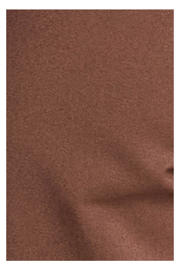 thumbnail: Donkerblauwe dames Cache Cache tapered high waist pantalon van katoen met rits- en knoopsluiting en effen