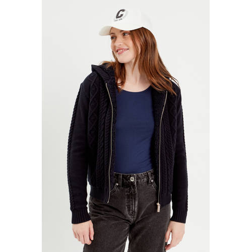 Cache Cache gebreid vest met kabels afbeelding