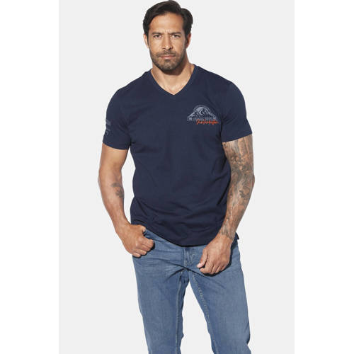 Jan Vanderstorm +FIT Collectie T-shirt JENDUR Plus Size - (set van 2) afbeelding