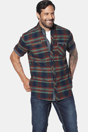 casual overhemd SNALLE Plus Size donkerblauw