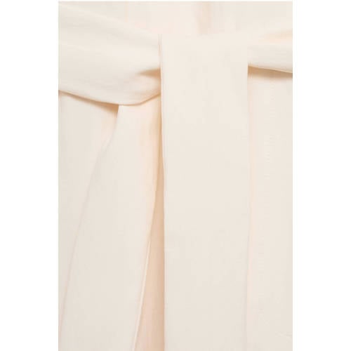 Mango crème jumpsuit afbeelding