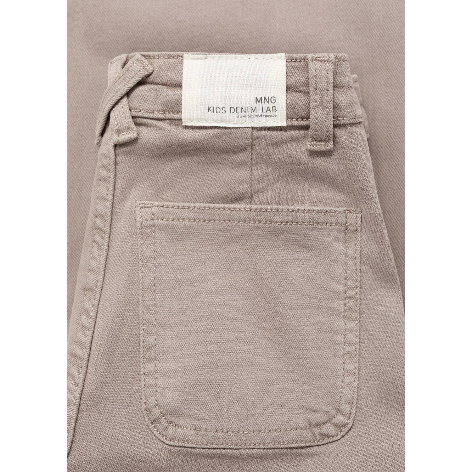 Mango Kids wide leg jeans bruin