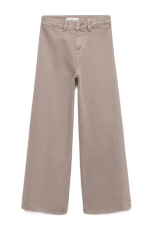 wide leg jeans bruin