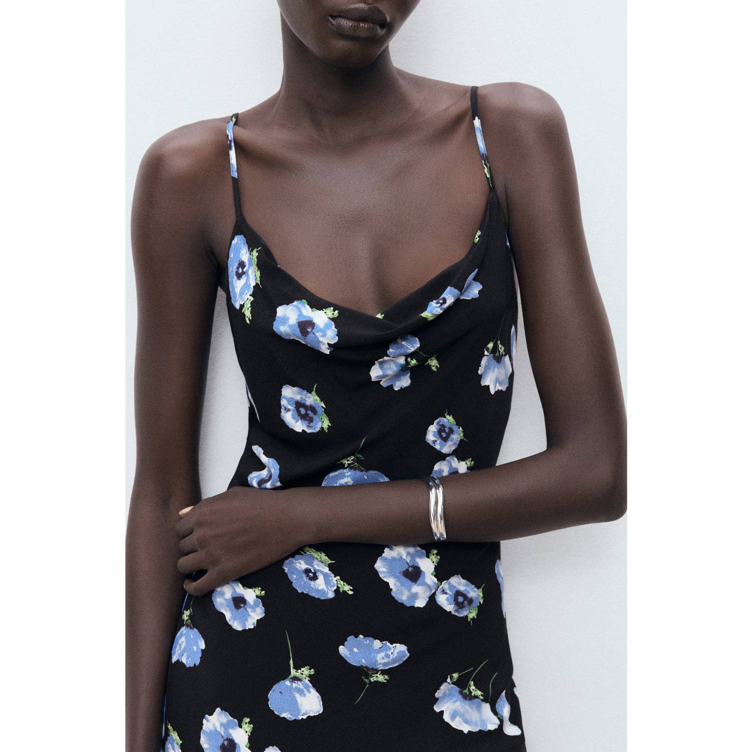 Mango zomerjurk zwart