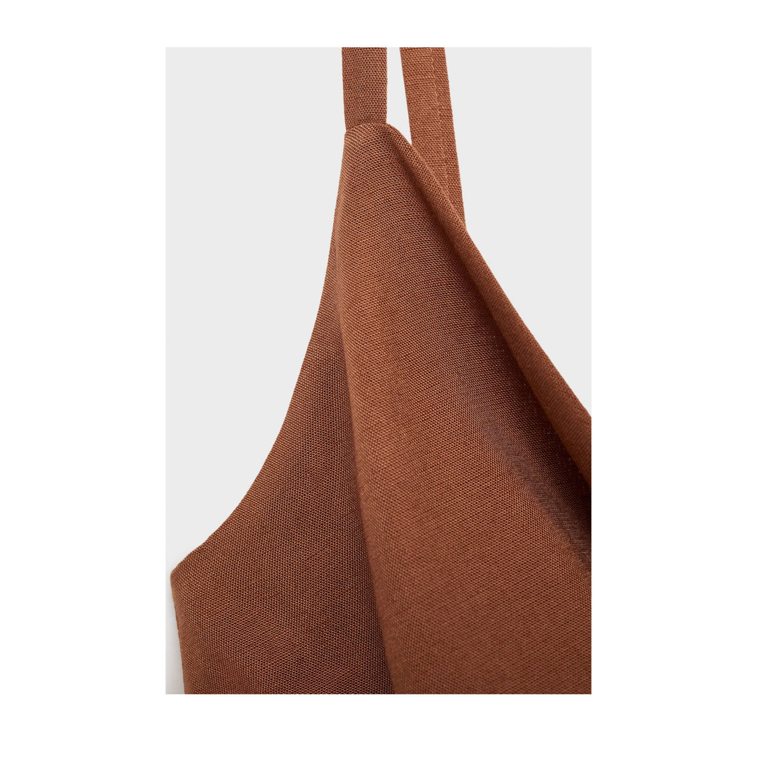 Mango bruin jumpsuit