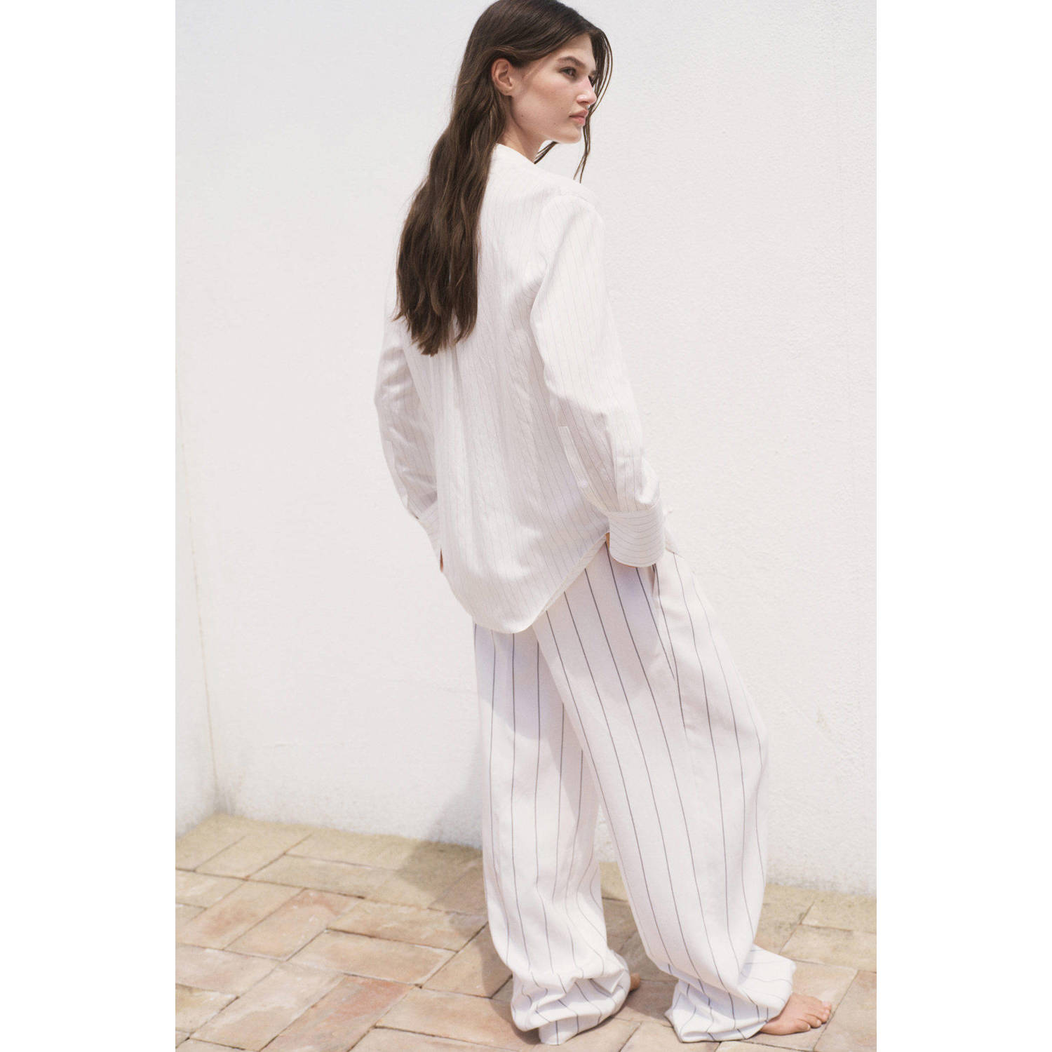 Mango blouse wit