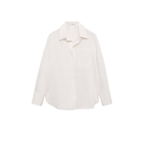 Mango blouse wit afbeelding