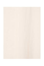 thumbnail: Ecru dames Mango midi jurk van viscose met effen, ronde hals en blinde ritssluiting