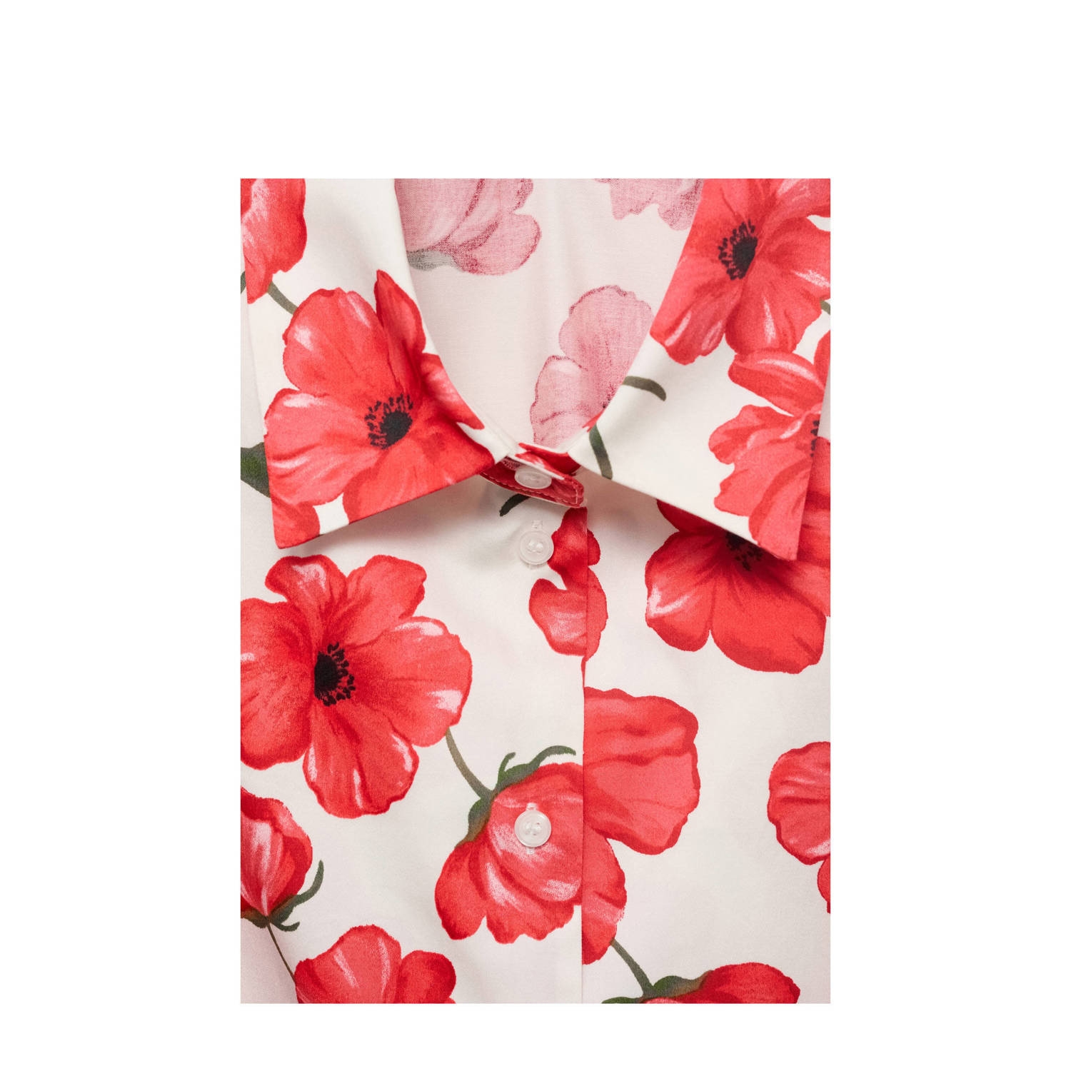 Mango blouse rood
