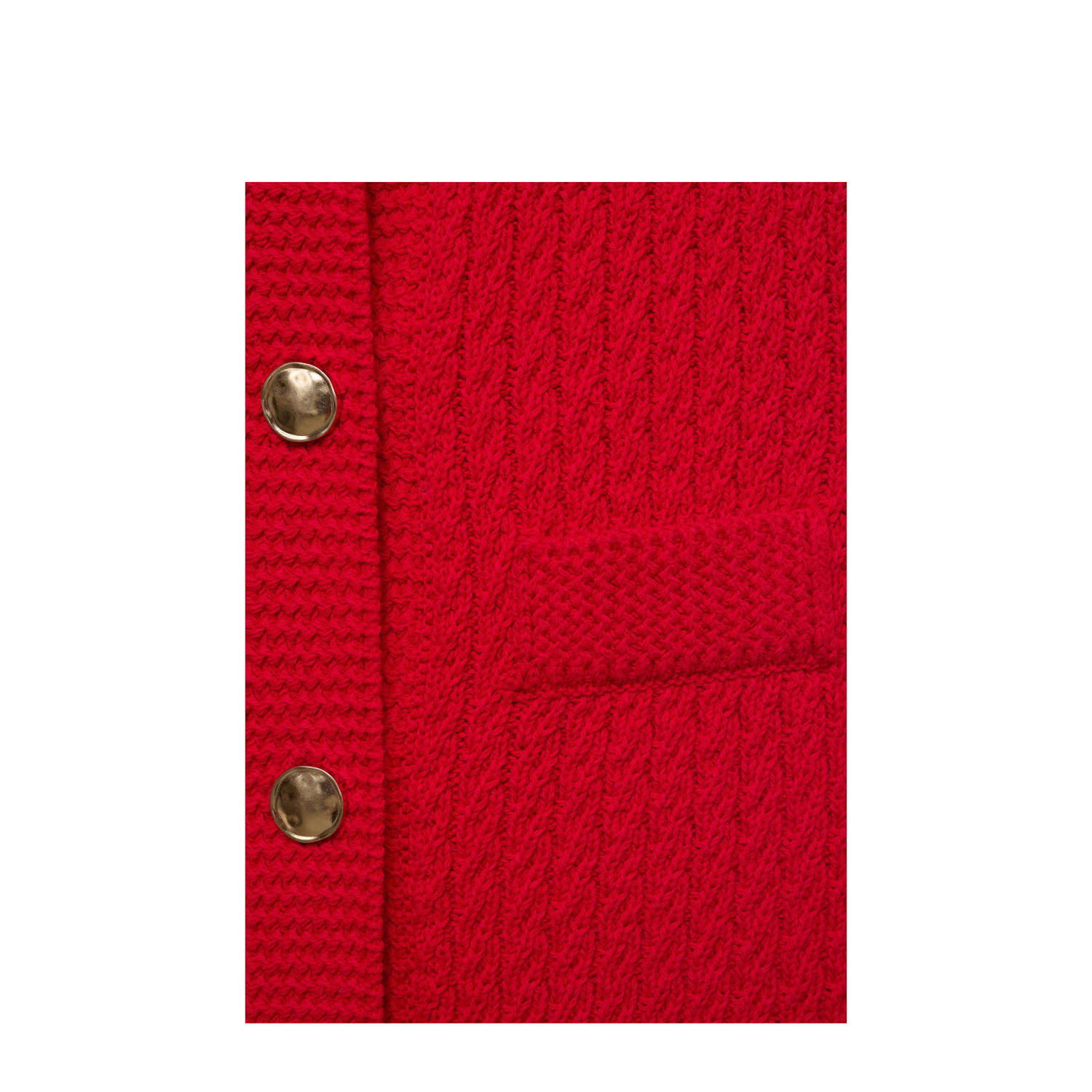 Mango gilet rood