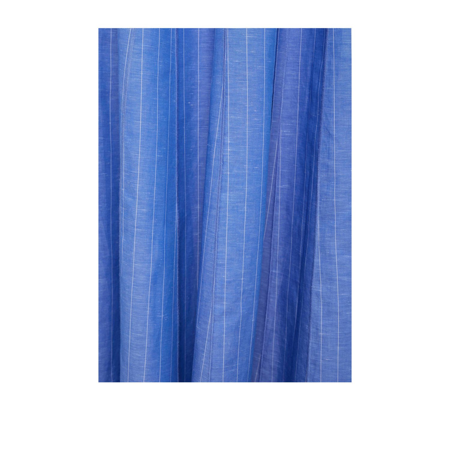 Mango midi rok blauw