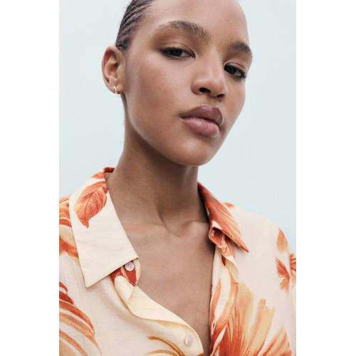 Mango blouse ecru afbeelding