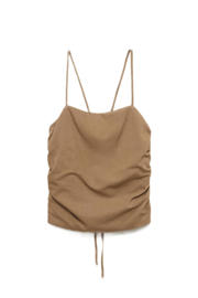 Top Mango Open Rug Mango top met open rug bruin kopen? | Morgen in huis | wehkamp