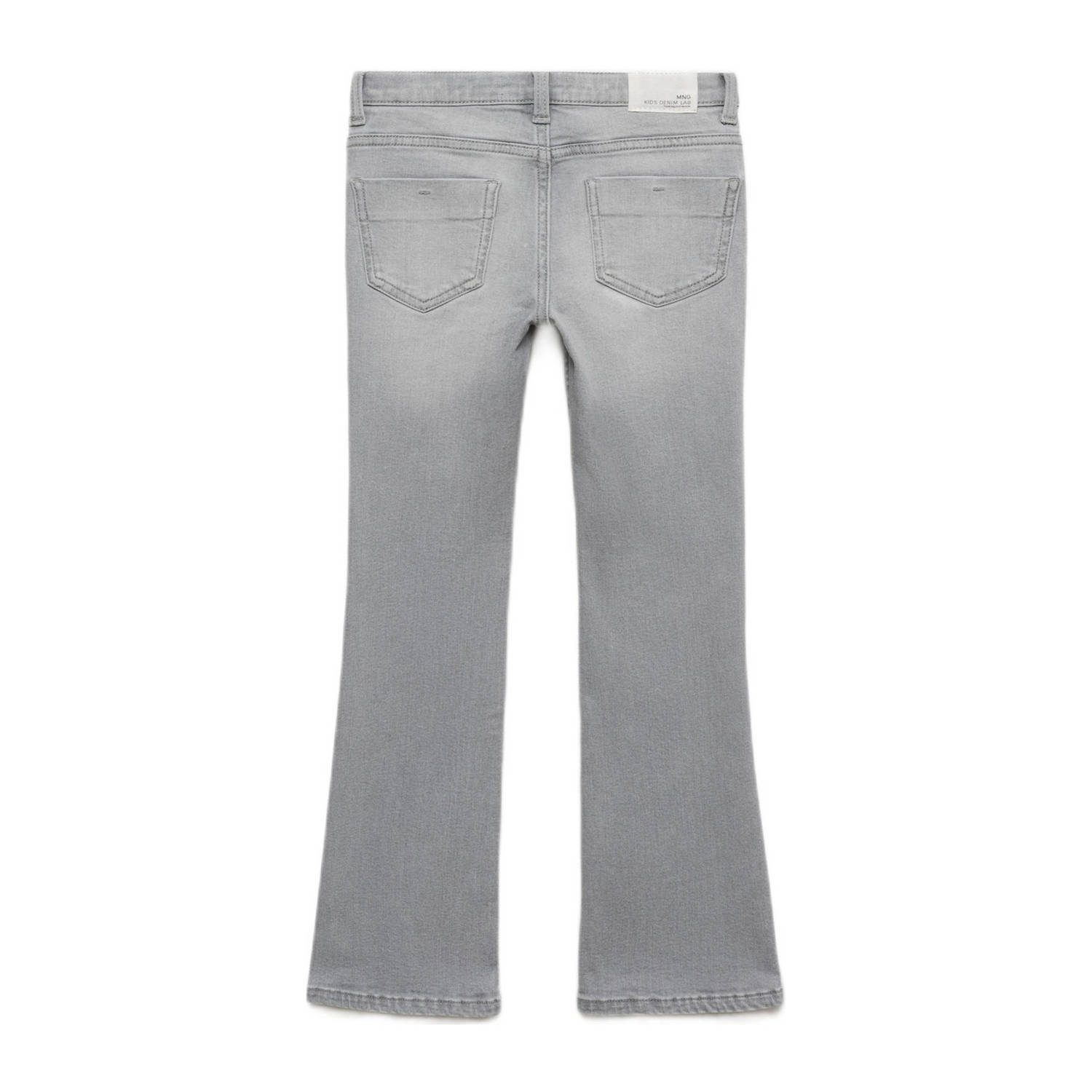Mango Kids flared jeans grey denim