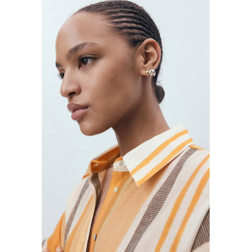 Mango blouse oranje afbeelding
