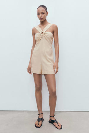 linnen ecru playsuit