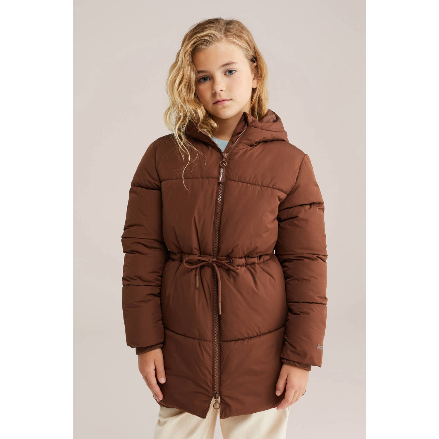 WE Fashion gewatteerde jas bruin