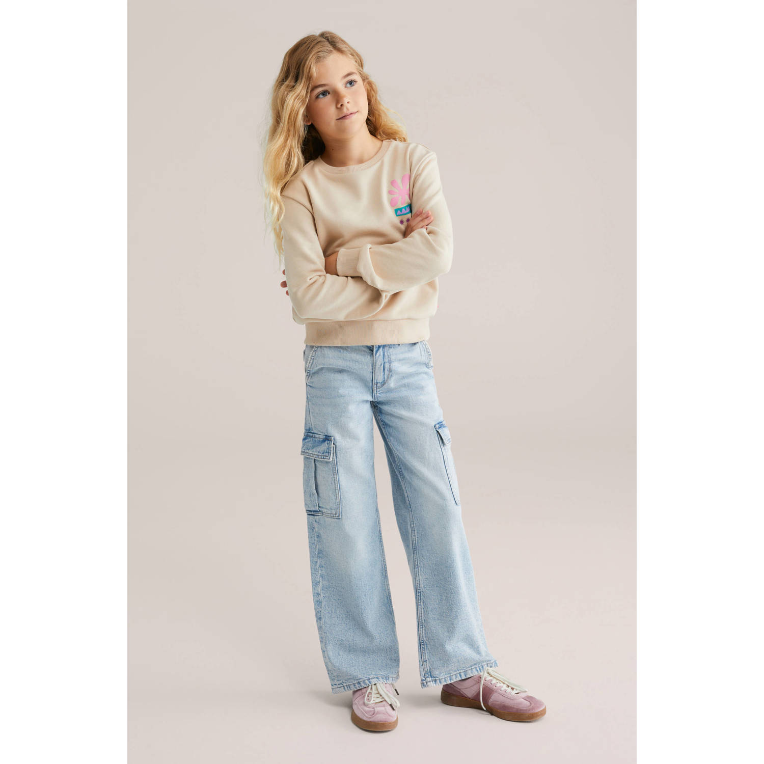 WE Fashion sweater ecru