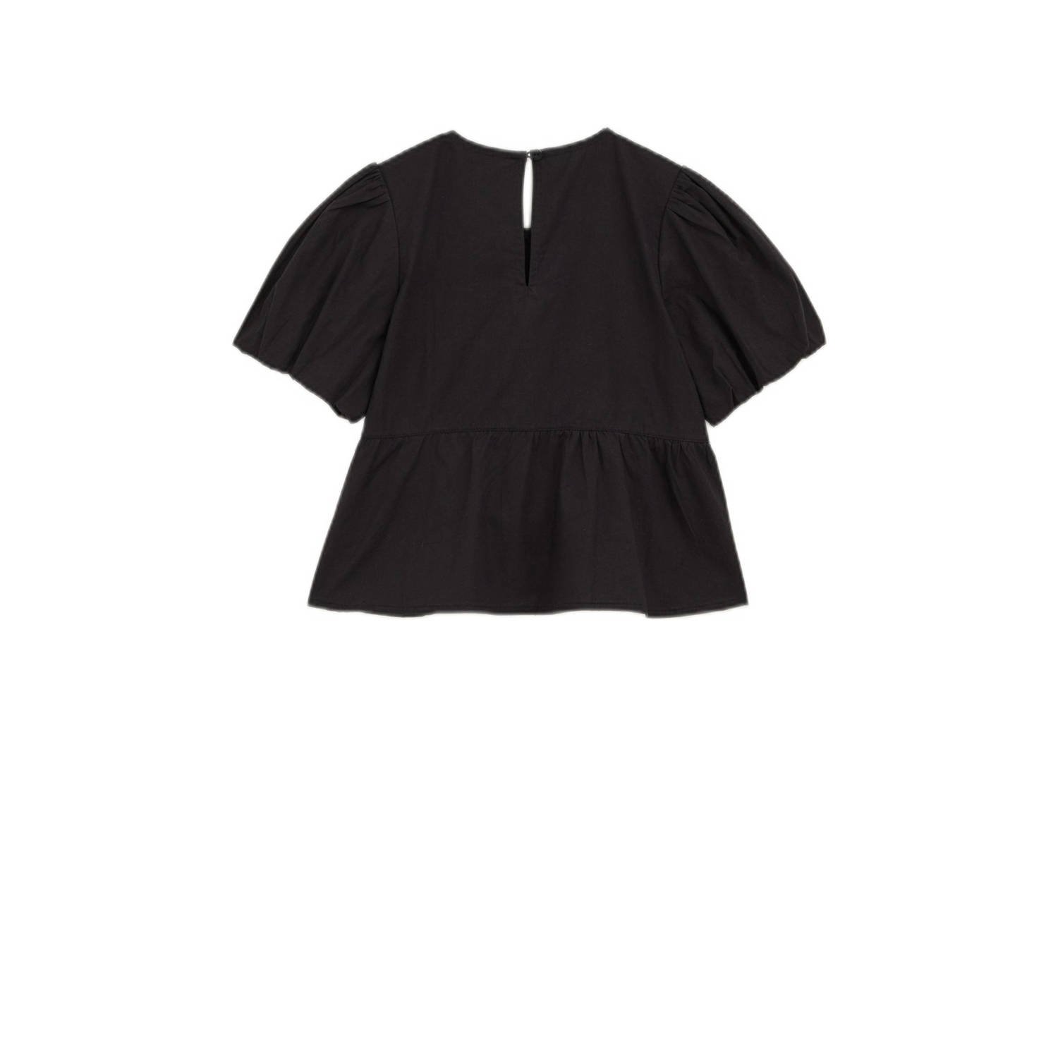 WE Fashion blousetop zwart