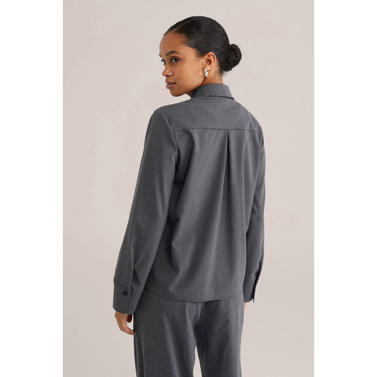 WE Fashion blouse grijs