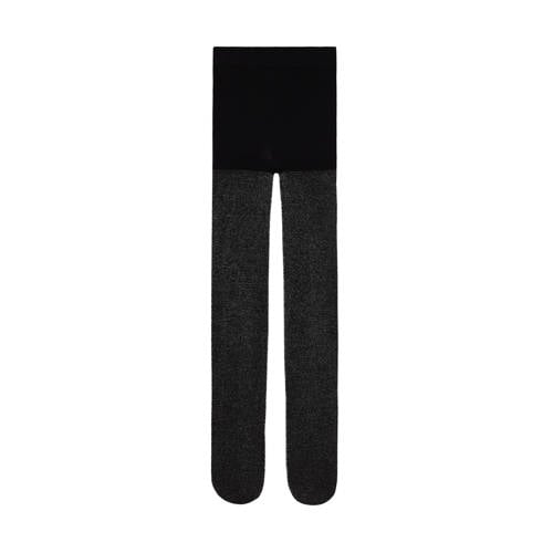 WE Fashion panty met glitters zilver afbeelding