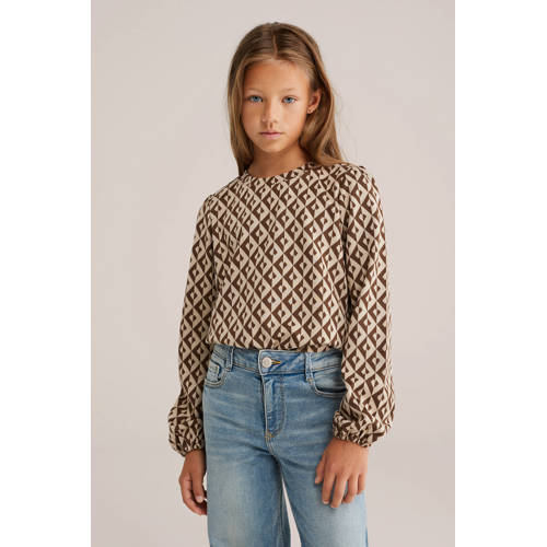 WE Fashion sweater beige afbeelding