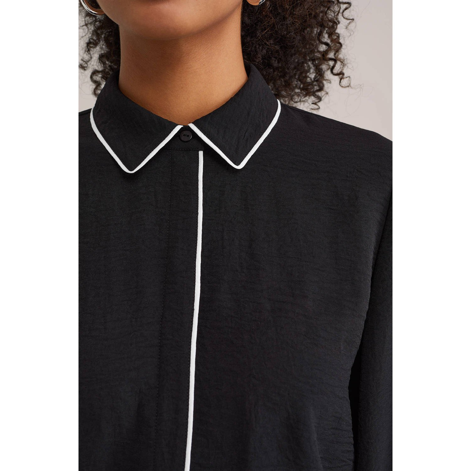 WE Fashion blouse zwart