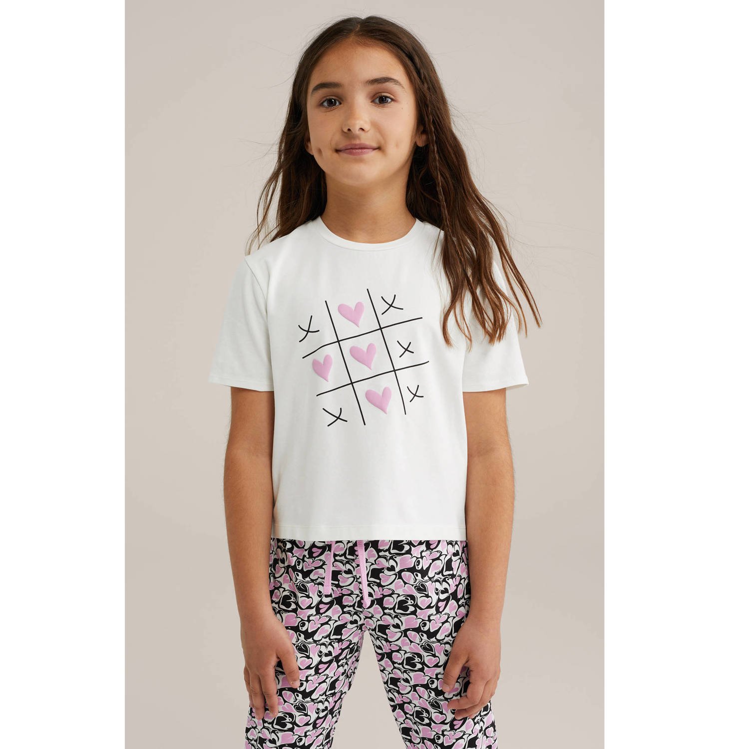 WE Fashion pyjama roze