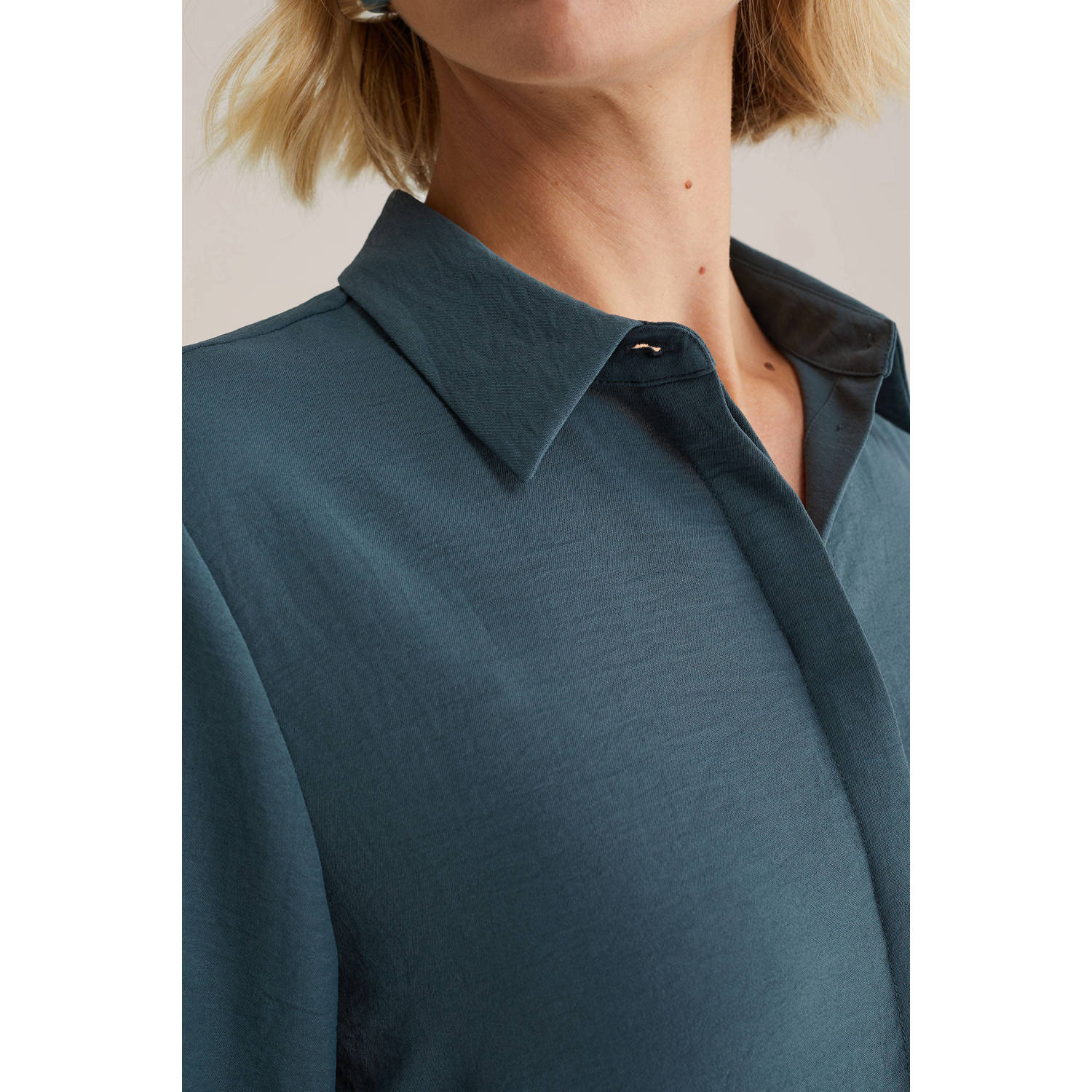 WE Fashion blouse petrol