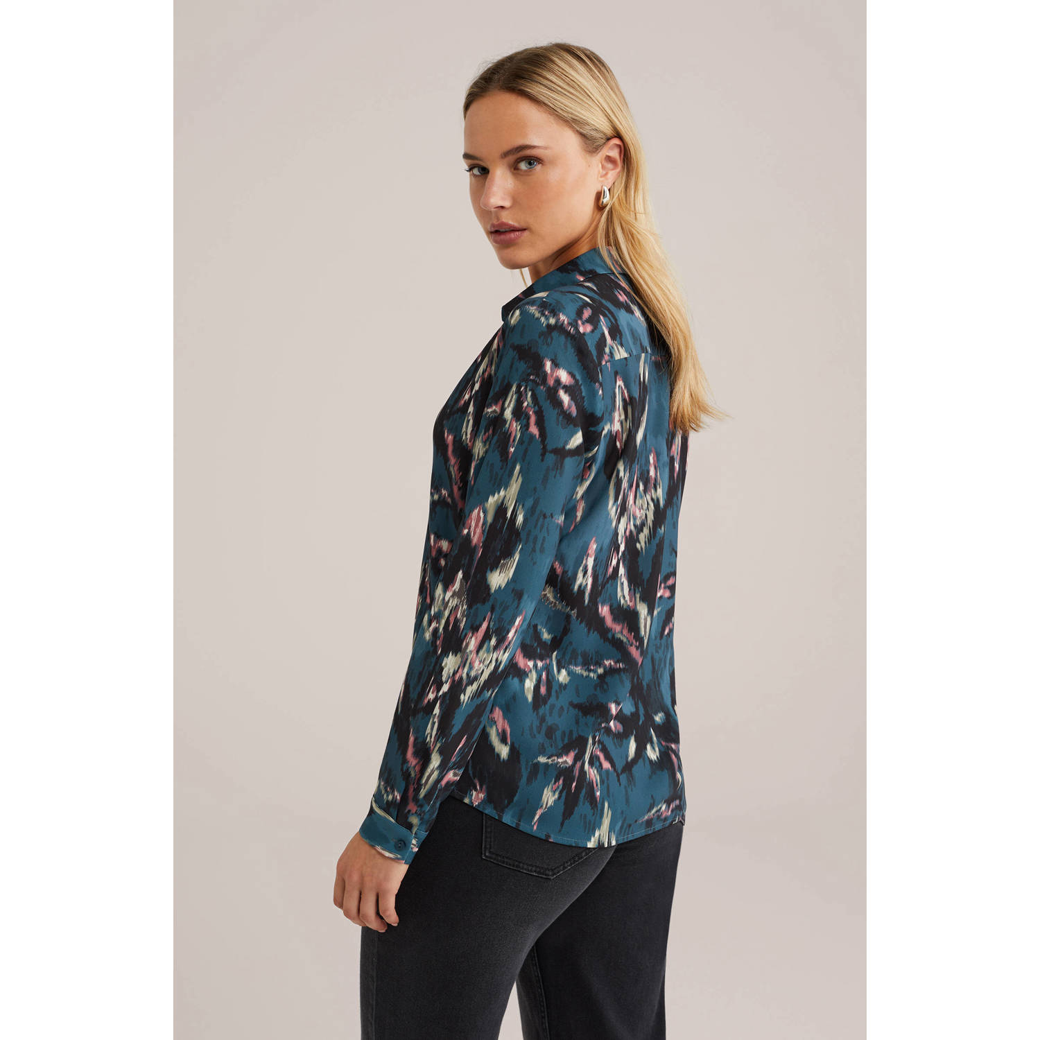 WE Fashion blouse petrol