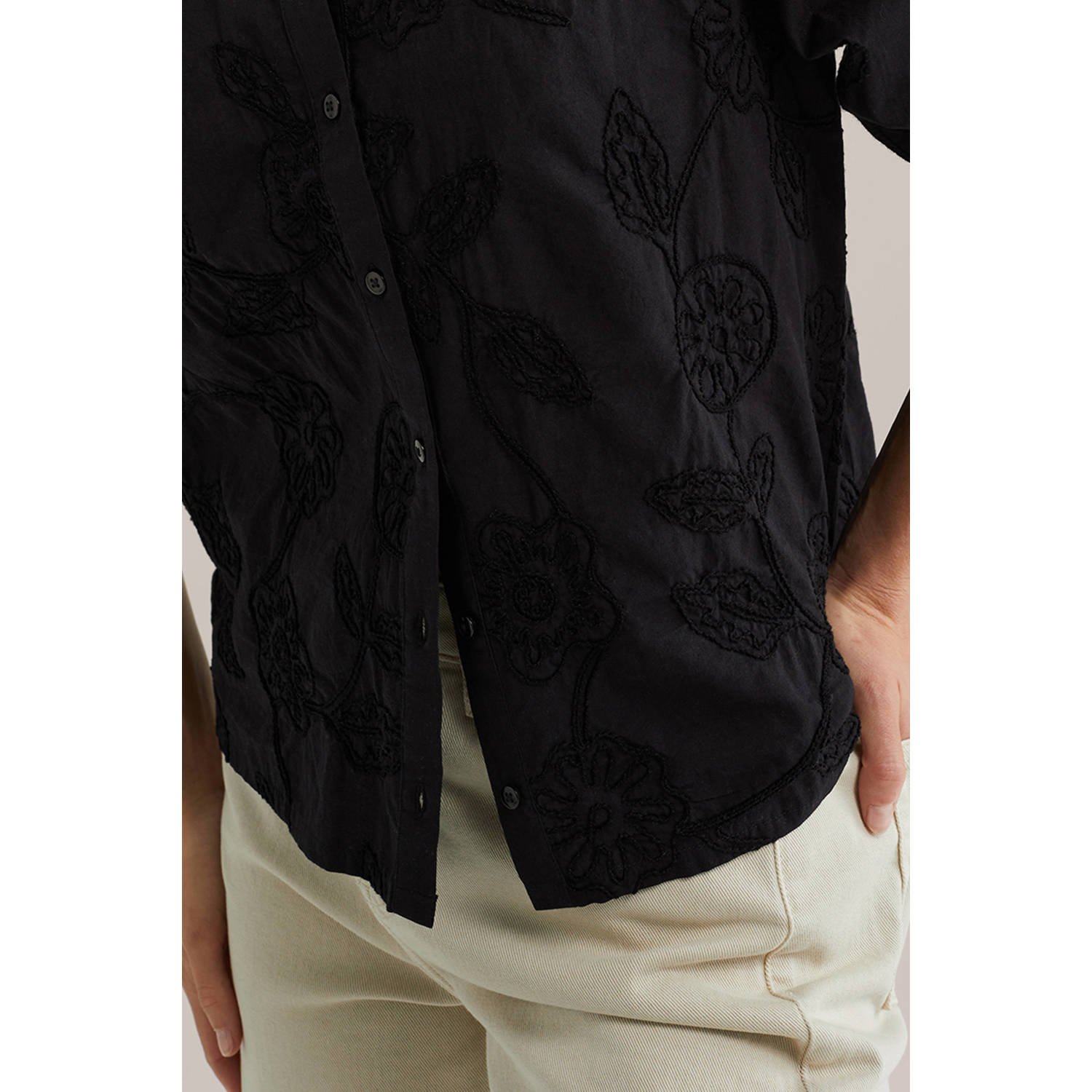 WE Fashion blouse zwart