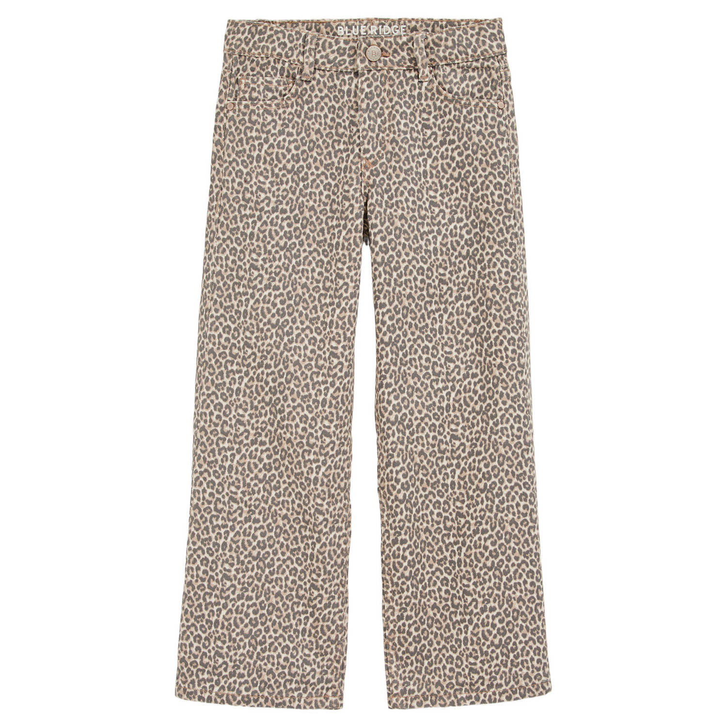 WE Fashion loose casual broek beige