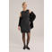 WE Fashion korte jurk antraciet
