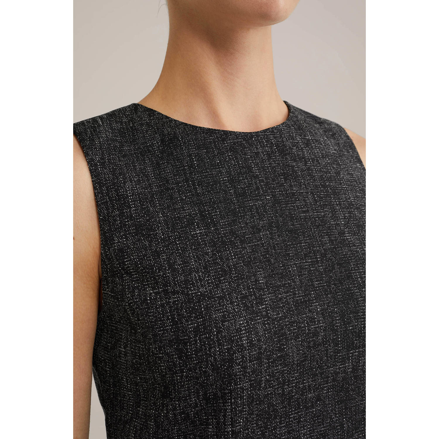 WE Fashion korte jurk antraciet