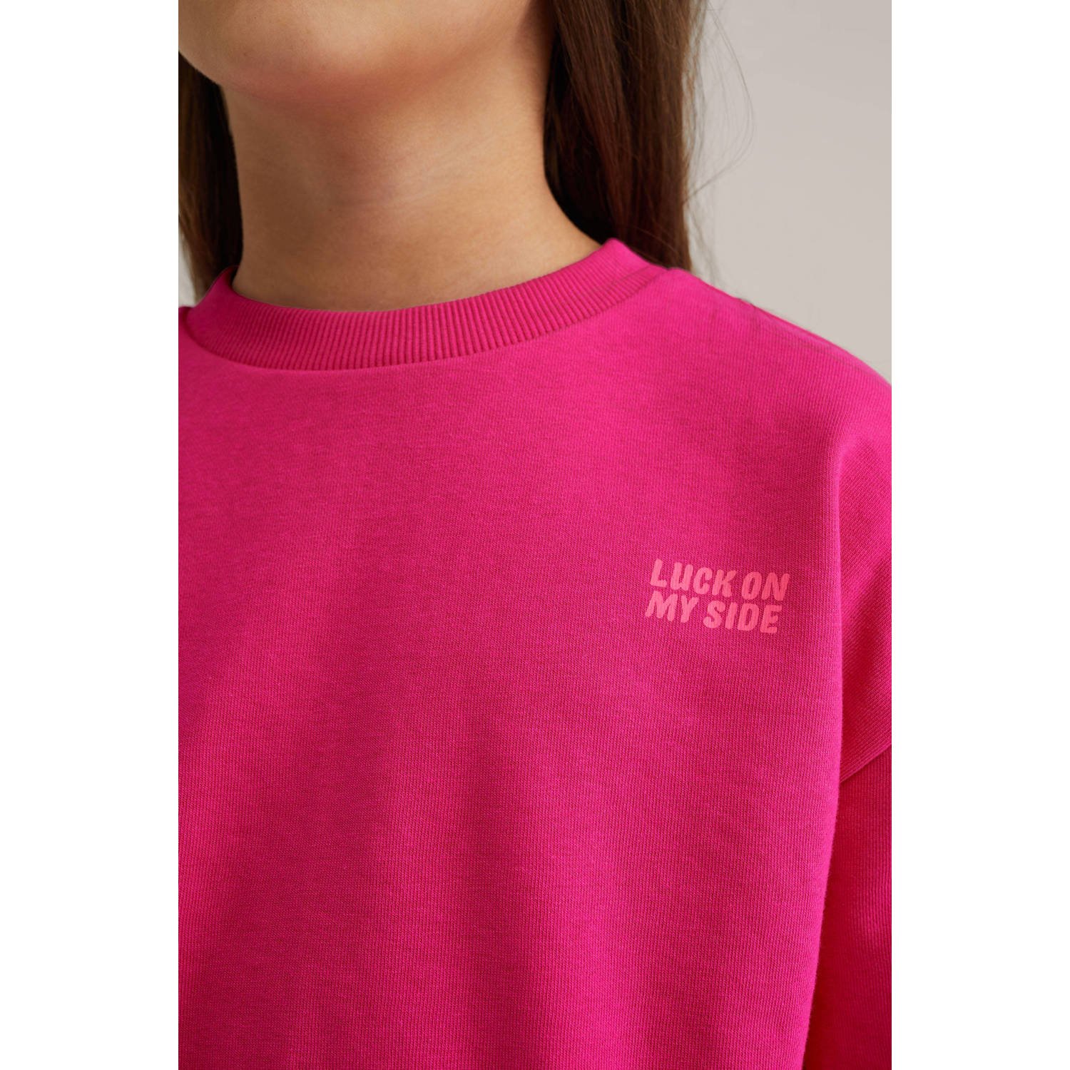 WE Fashion sweater roze