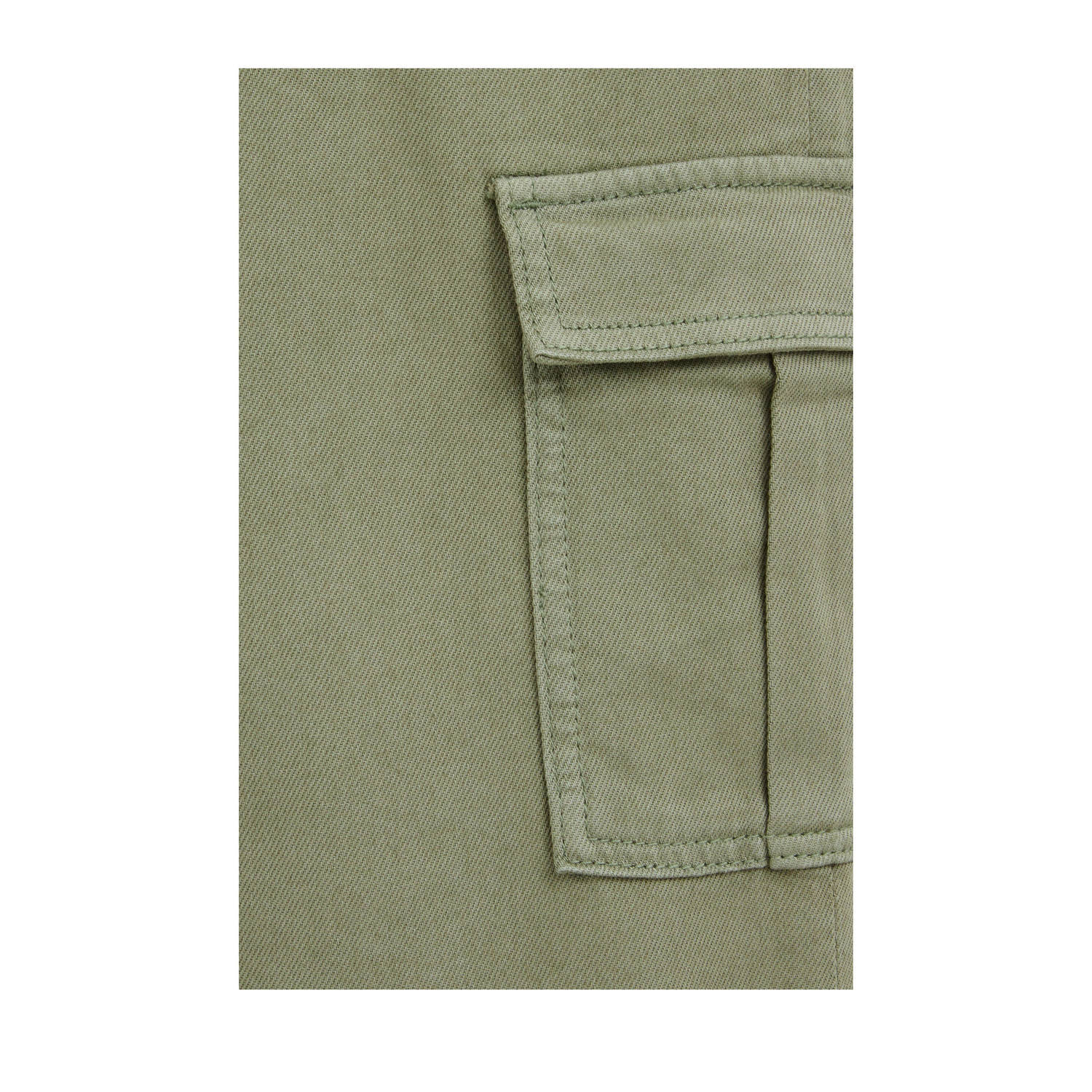 WE Fashion Blue Ridge loose cargo broek groen