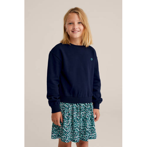 WE Fashion sweatjurk blauw afbeelding
