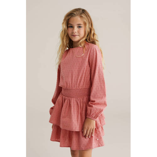 WE Fashion korte jurk roze afbeelding