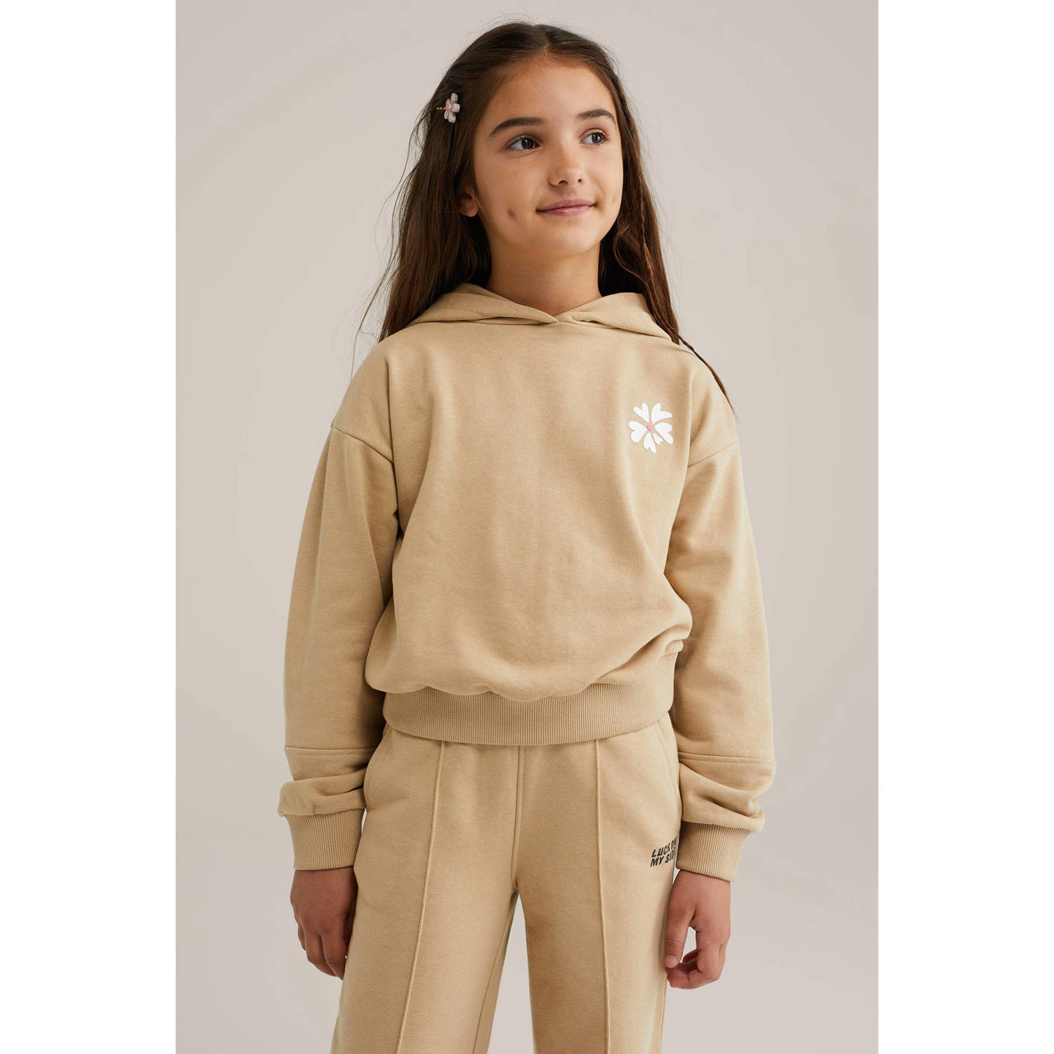 WE Fashion hoodie beige