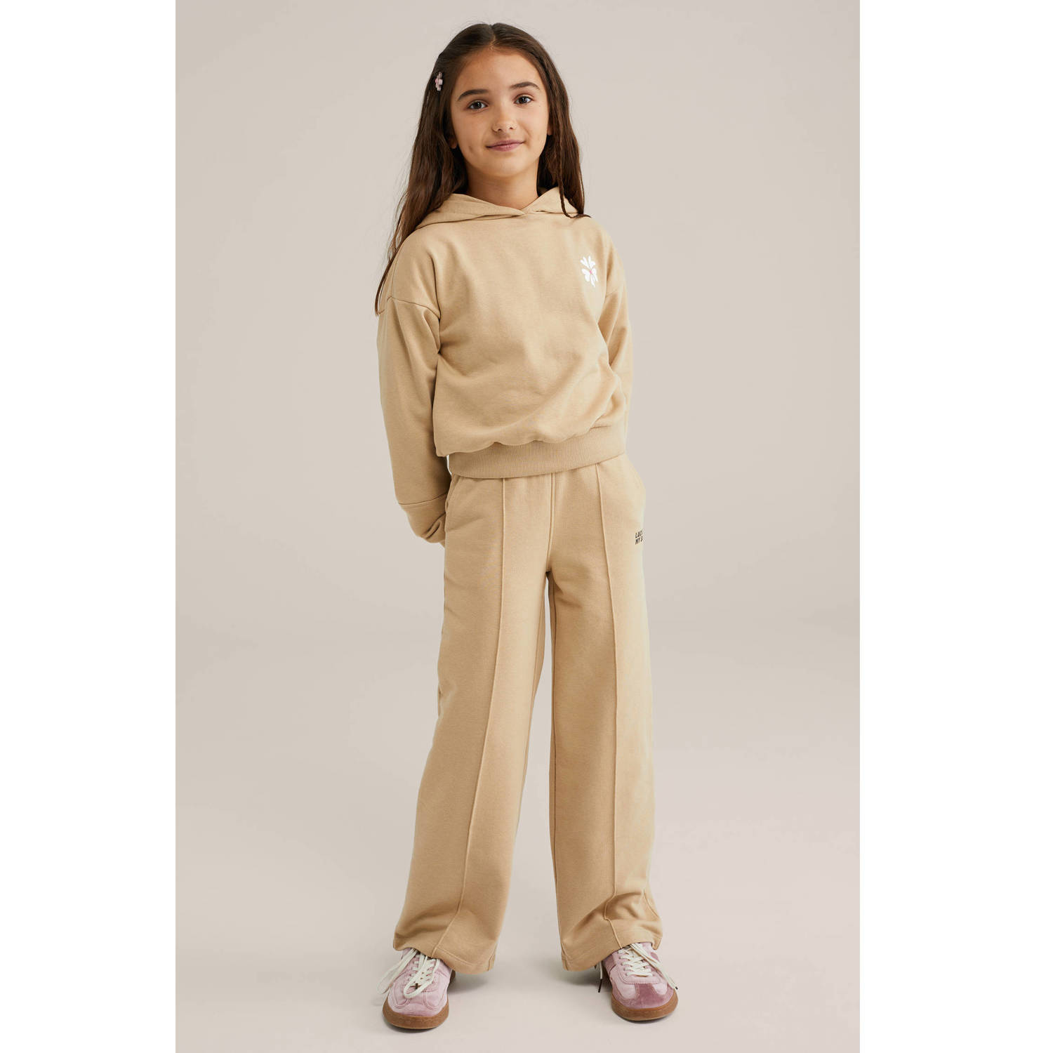 WE Fashion hoodie beige