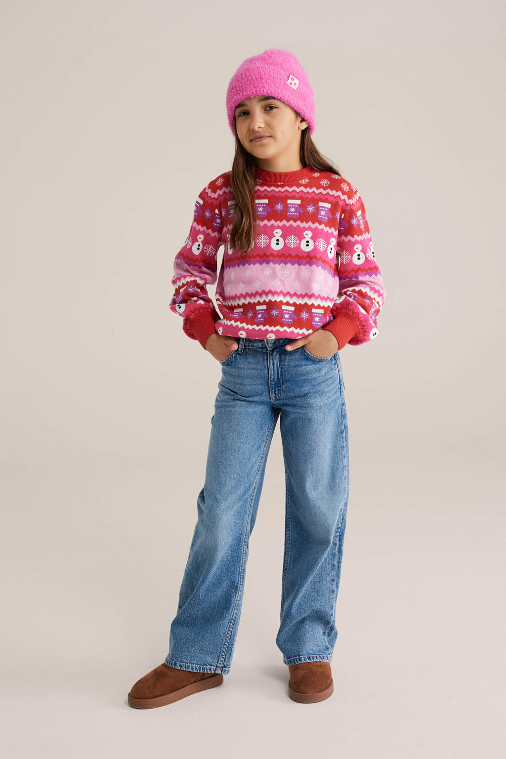 Uniseks casual ronde hals lange mouwen kersttrui gebreide trui S-XXL Uniseks casual ronde hals lange mouwen kersttrui gebreide trui S-XXL