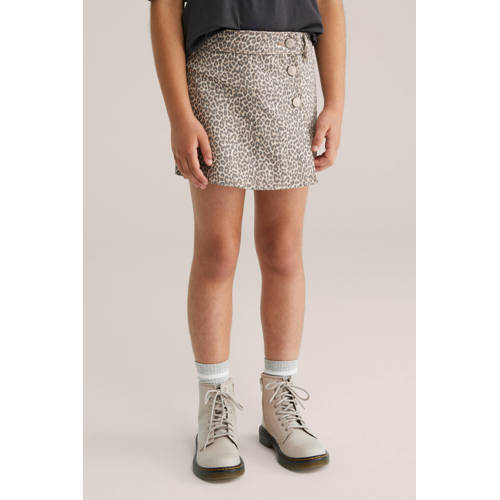 WE Fashion Blue Ridge skort beige afbeelding