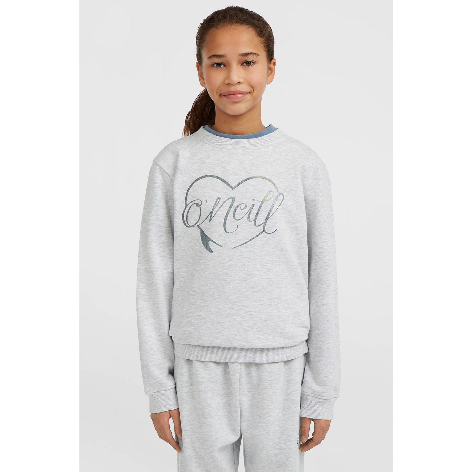 O'Neill sweater grijs melange