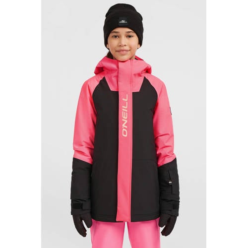 O'Neill ski-jas zwart/roze afbeelding