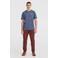 O'Neill regular T-shirt met backprint blauw