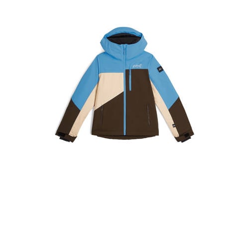 O'Neill ski-jas FWC'Cruz Triple bruin/ecru/blauw afbeelding