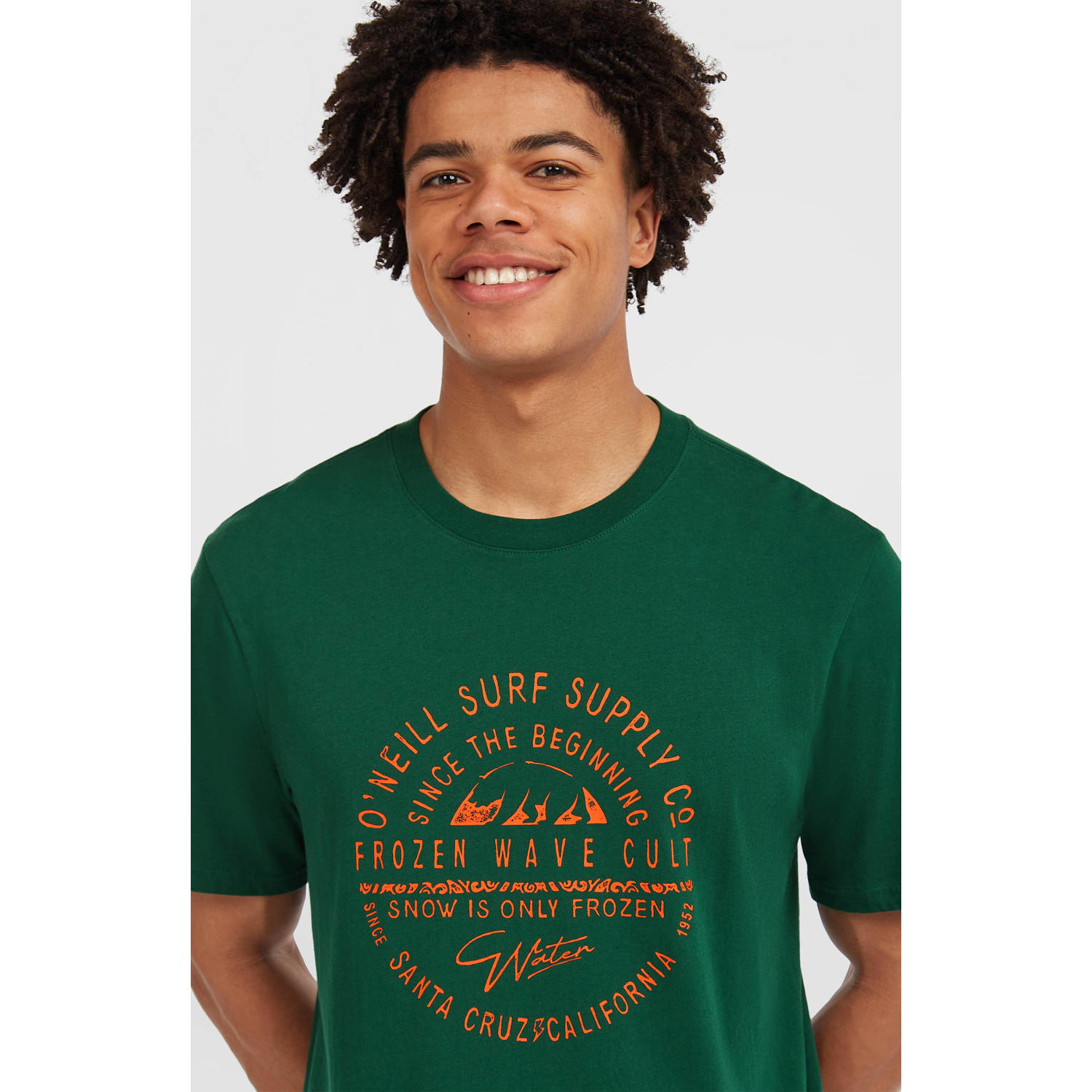 O'Neill T-shirt Muir groen